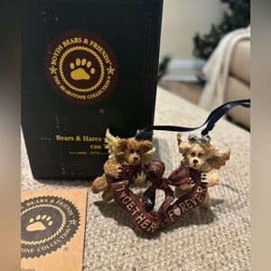 Boyd’s Bearstone Gideon and Gabrielle Bearlove Ornament